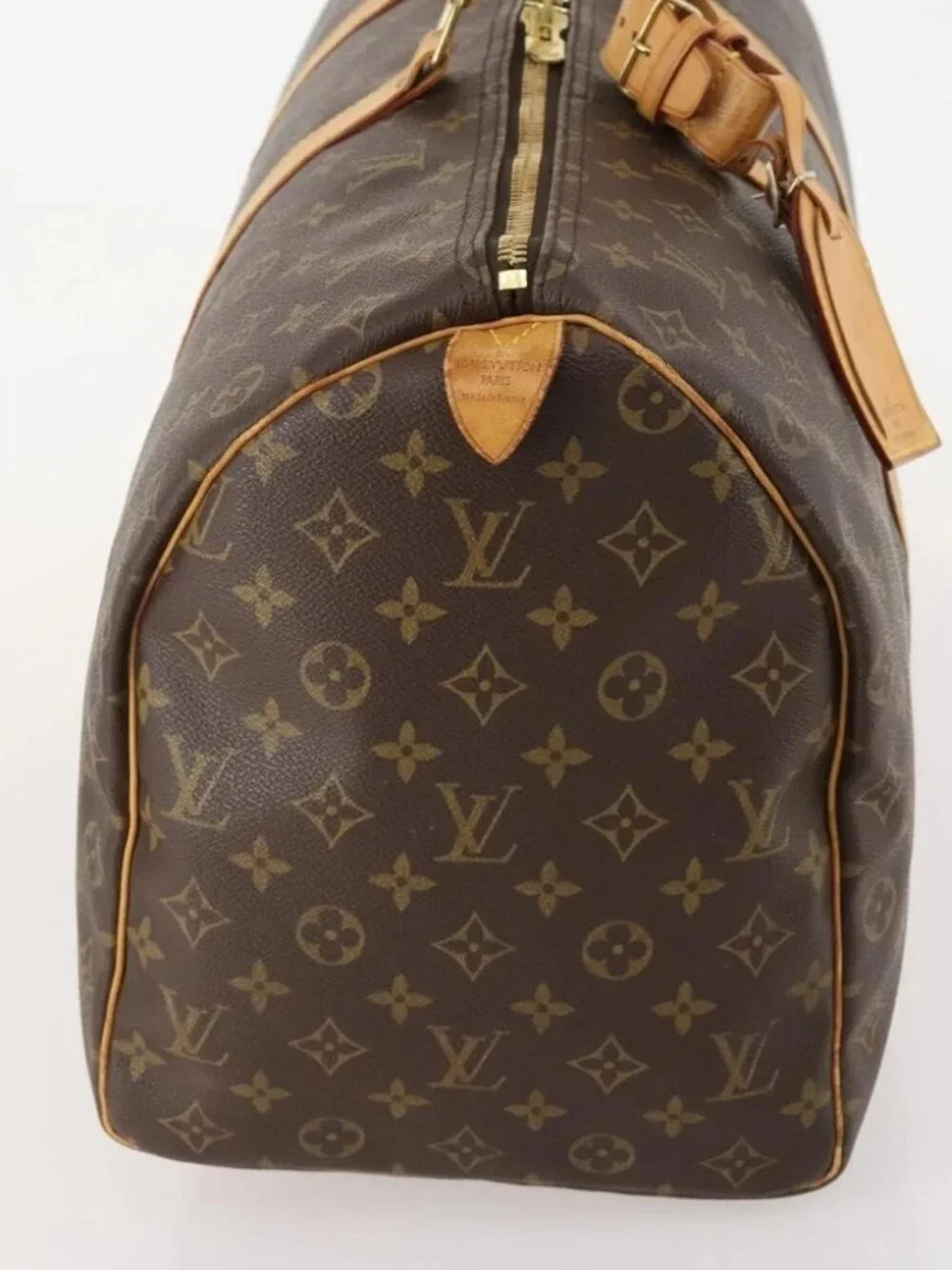 LOUIS VUITTON Monogram Keepall 50 Boston Bag M41426 LV Auth ka4456